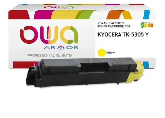 KYOCERA TK-5305 Y - Cartouche laser compatible - Jaune - Toner remanufacturé OWA