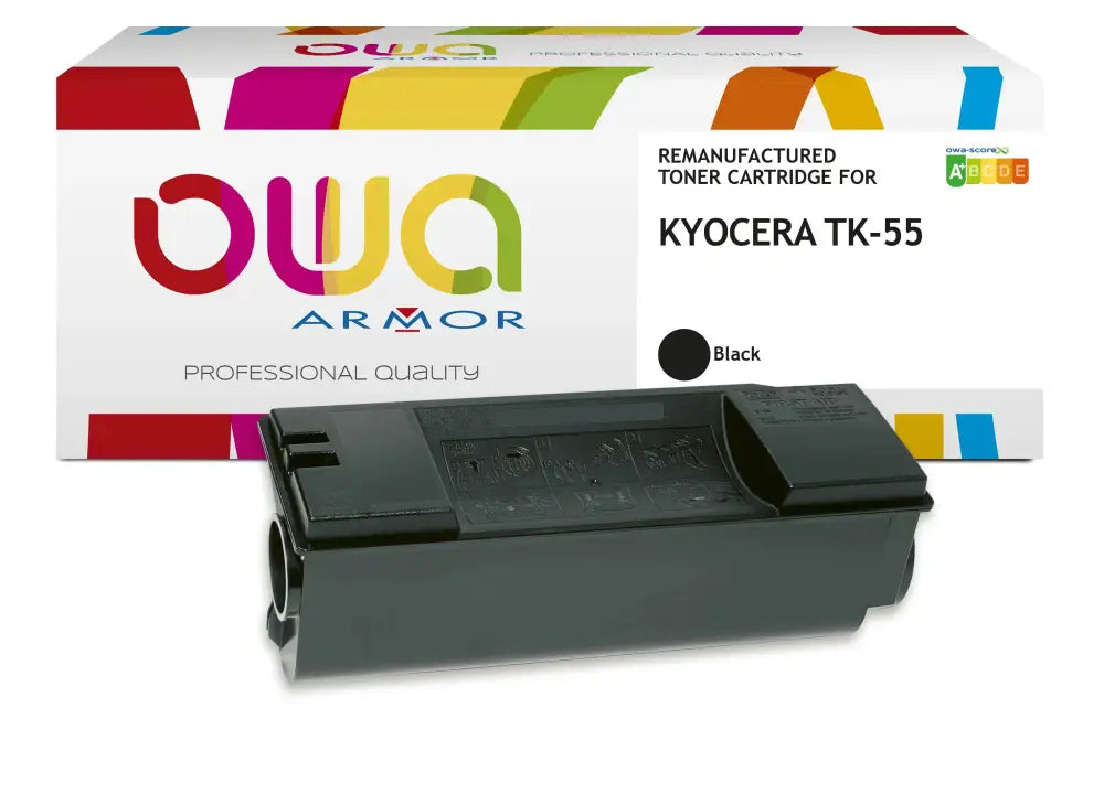KYOCERA TK-55 - Cartouche laser compatible - Noir - Toner remanufacturé OWA