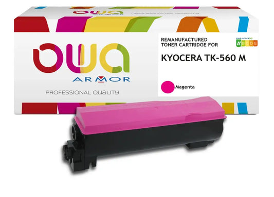 KYOCERA TK-560 M - Cartouche laser compatible - Magenta - Toner remanufacturé OWA