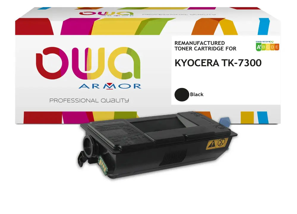 KYOCERA TK-7300 - Cartouche laser compatible - Noir - Toner remanufacturé OWA