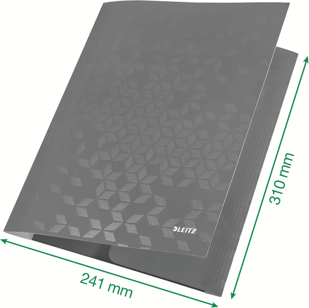 LEITZ Chemise à élastique WOW format A4 carton violet, - Chemises & trieurs