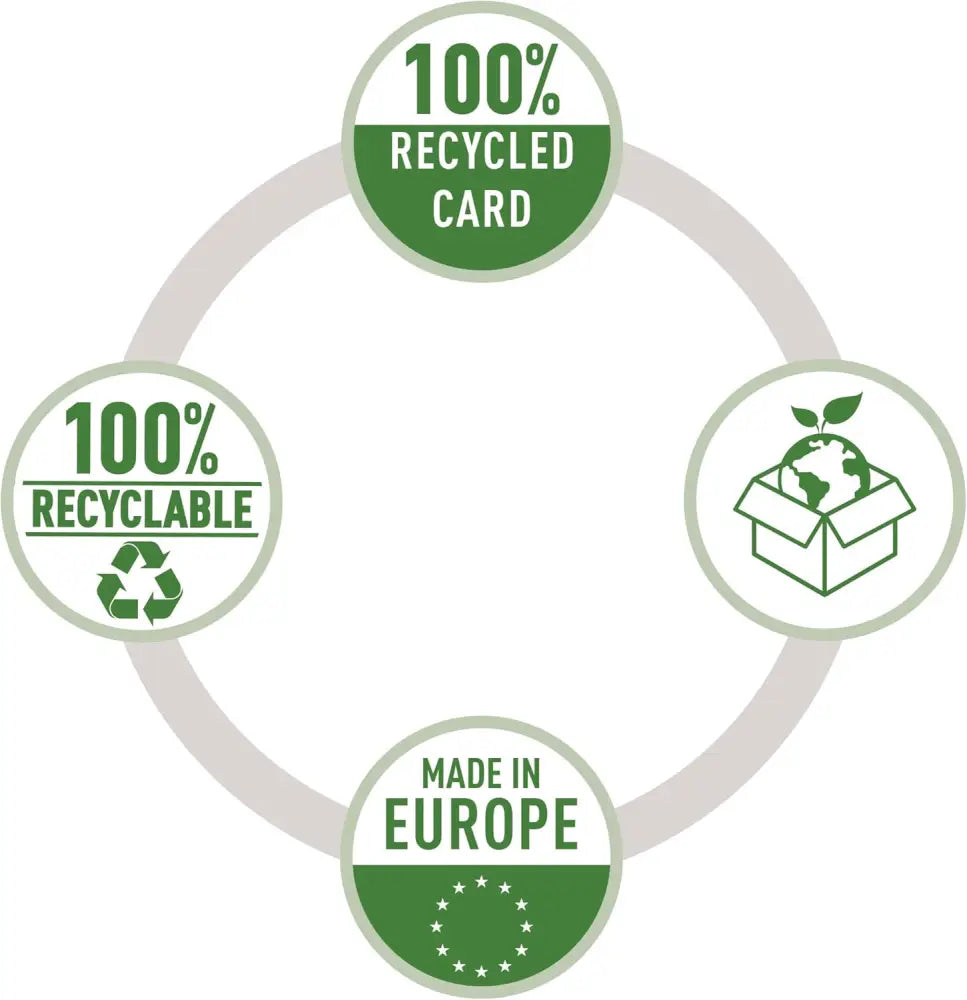 LEITZ Chemise trieur Recycle A4 carton noir - Chemises & trieurs