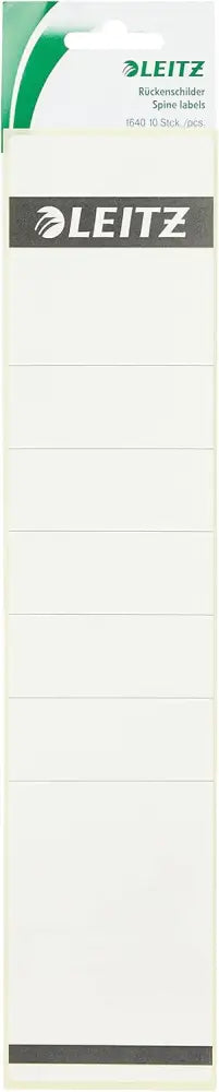 LEITZ Etiquette pour dos de classeur 61 x 285 mm blanc - Etiquettes