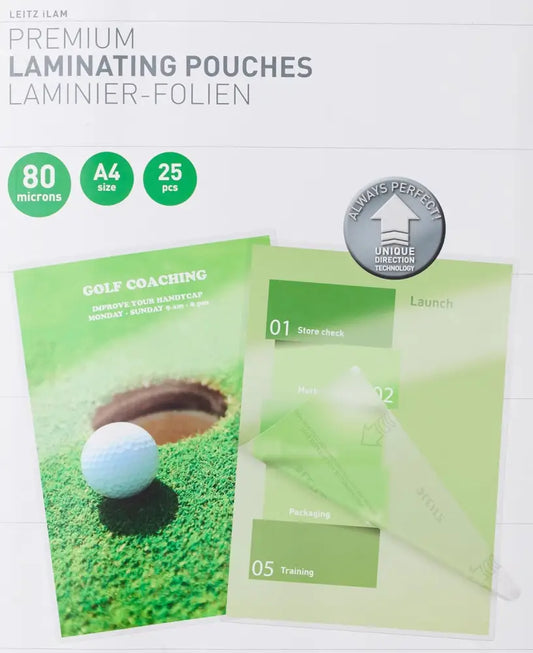 LEITZ Pochette de plastification iLAM A4 brillant - Plastifieuses & accessoires