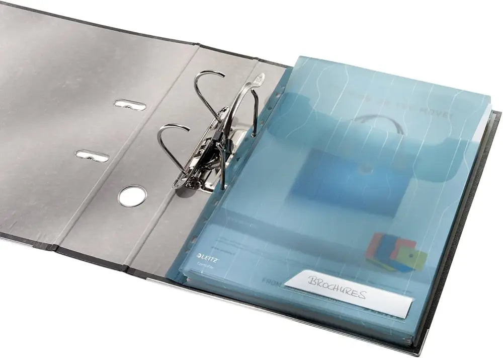 LEITZ pochette perforée / porte-document CombiFile Maxi, - Chemises & pochettes transparentes