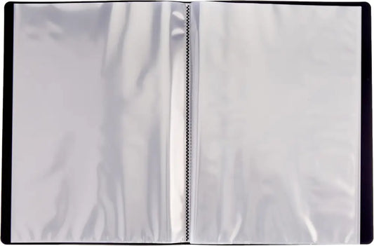 LEITZ Protège-documents Solid A4 20 pochettes bleu clair - Protèges-documents & chevalets de table