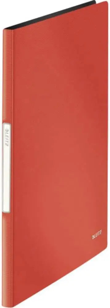 LEITZ Protège-documents Solid A4 PP 20 pochettes rouge - Protèges-documents & chevalets de table
