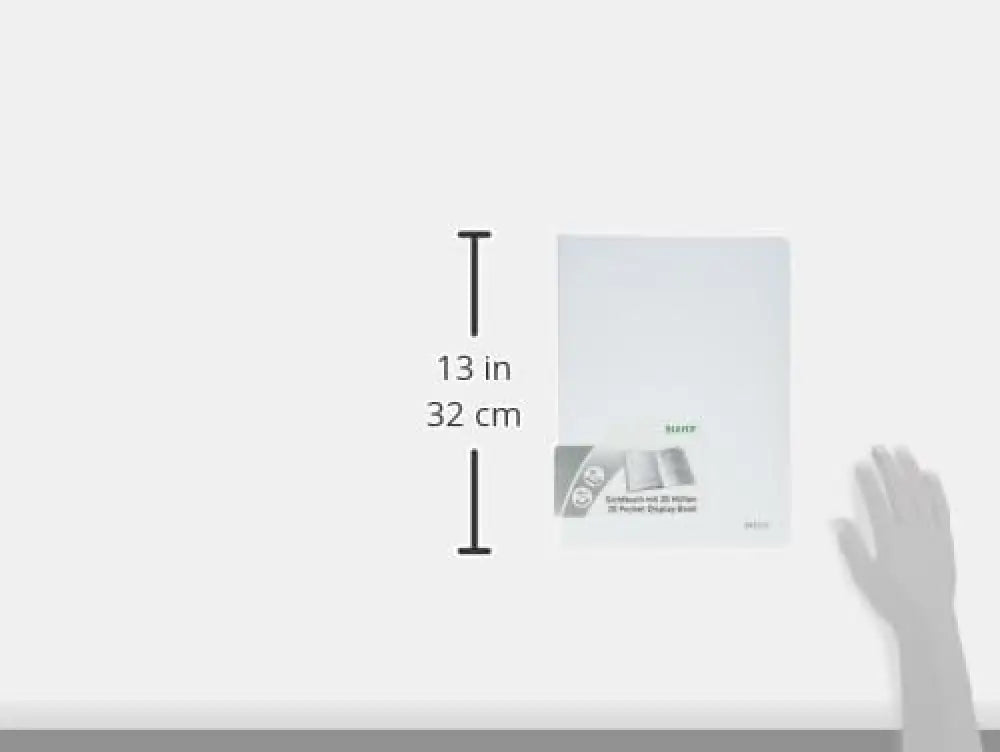 LEITZ Protège documents Style format A4 PP blanc arctique - Protèges-documents & chevalets de table