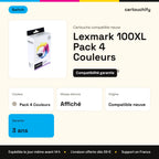 Lexmark 100XL Cartouche Pack 4 Couleurs compatible équivalent à 0014N1068 · Switch : caractéristiques