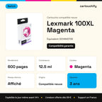 Lexmark 100XL Cartouche Magenta compatible équivalent à 0014N1070E · Switch : caractéristiques
