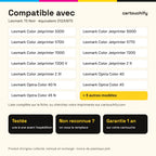 Imprimantes compatibles avec Lexmark 75 Cartouche Noir remanufacturé équivalent à 012A1975