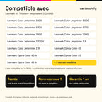 Imprimantes compatibles avec Lexmark 85 Cartouche Tricolore remanufacturé équivalent à 012A1985