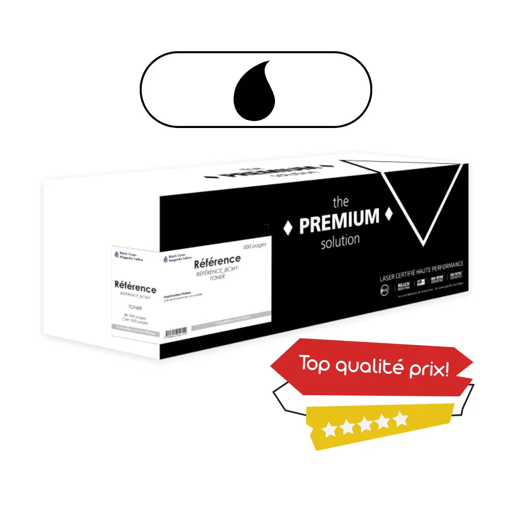 Cartouche laser compatible Brother TN-115 135 155 175 195 Noir - Toner The Premium Solution