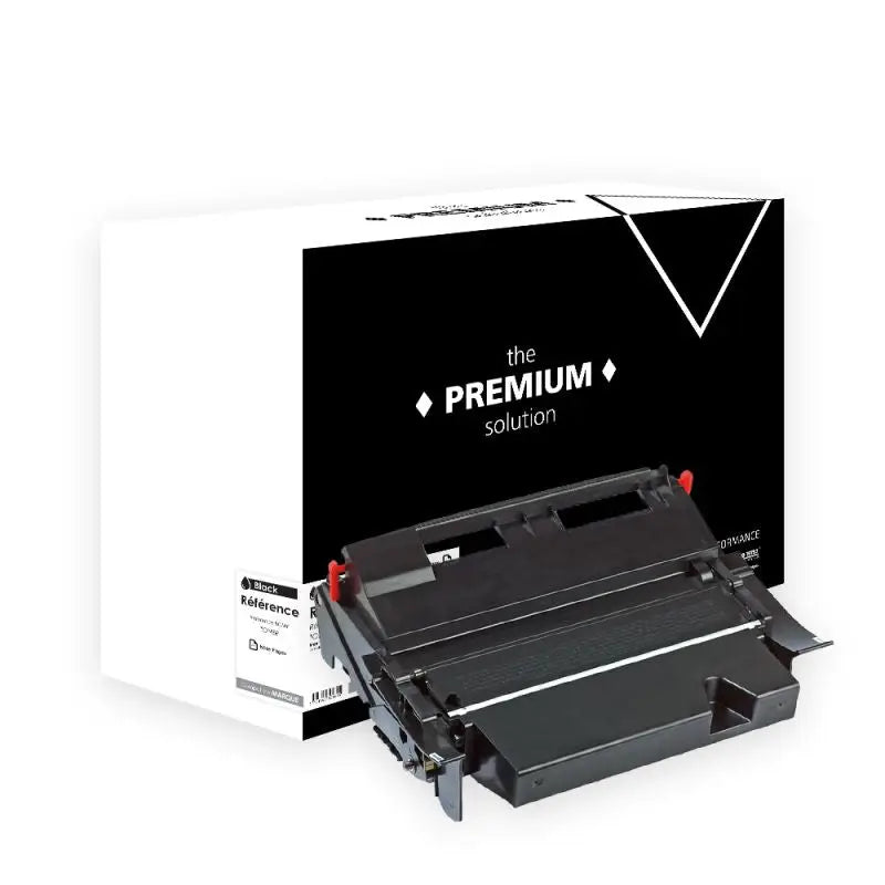 Lexmark 12A6865 Toner Noir compatible