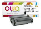 LEXMARK 12A7315 12A7415 DELL 593-10025 IBM 53P77 - Cartouche laser compatible - haute capacité - Noir - Toner