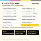 Imprimantes compatibles avec Lexmark 13619HC Cartouche Tricolore remanufacturé