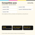 Imprimantes compatibles avec Lexmark 23 Cartouche Noir remanufacturé équivalent à 18C1523, 18C1623