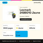 Lexmark 24B6010 Toner Jaune compatible · Switch : caractéristiques