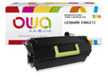 LEXMARK 24B6213 - Cartouche laser compatible - Noir - Toner remanufacturé OWA