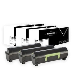 Lexmark 502U Toner Pack 3 Noir compatible équivalent à 50F2U00