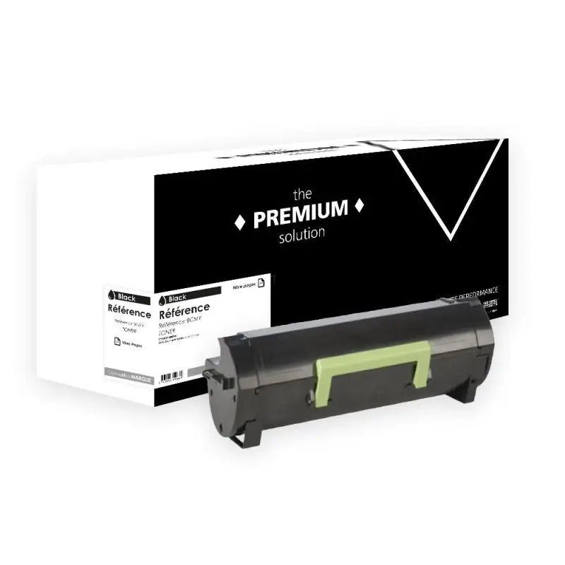 Lexmark 522X Toner Noir compatible équivalent à 52D2X00