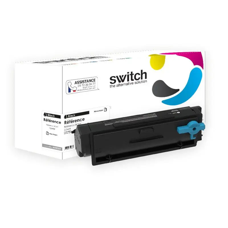 Lexmark 552 Toner Noir compatible équivalent à 55B2X0E · Switch
