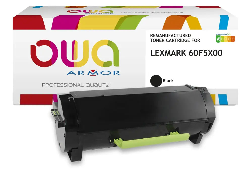 LEXMARK 60F5X00 - Cartouche laser compatible - haute capacité - Noir - Toner remanufacturé OWA