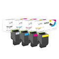 Lexmark 702HK 702HC 702HM 702HY, Toner Pack 4 Couleurs compatible · Switch