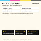 Imprimantes compatibles avec Lexmark 75M20 Toner Jaune compatible équivalent à 75M20Y0 · Switch