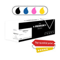 Cartouche laser compatible Brother TN-115 135 155 175 195 Pack 4 Couleurs - Toner The Premium Solution