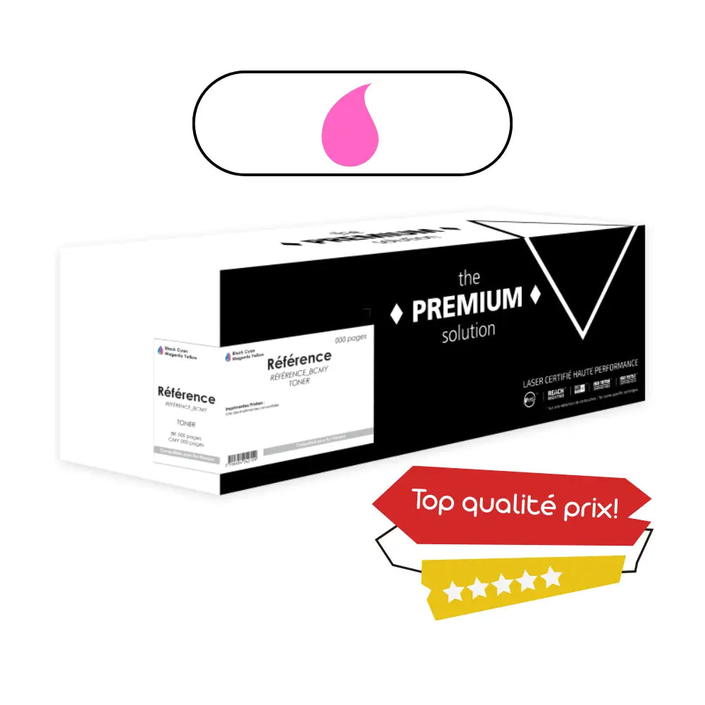 Cartouche laser compatible Brother TN-115 135 155 175 195 Magenta - Toner The Premium Solution