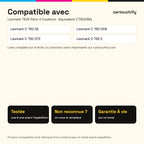Imprimantes compatibles avec Lexmark 792X Toner Pack 4 Couleurs compatible équivalent à C792X1BG, C792X1CG, C792X1MG · Switch