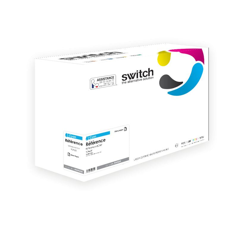 Lexmark C792X1CG, Toner Cyan compatible · Switch