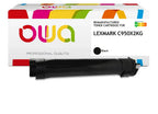 LEXMARK C950X2KG - Cartouche laser compatible - Noir - Toner remanufacturé OWA