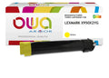 LEXMARK X950X2YG - Cartouche laser compatible - Jaune - Toner remanufacturé OWA