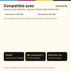 Imprimantes compatibles avec Manesman Tally MT690 Ruban Noir compatible équivalent à MT600 MT660 MT690 MT691