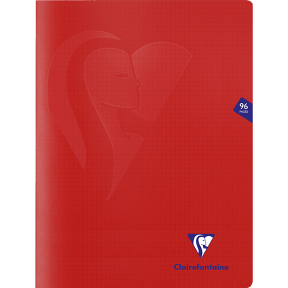 Clairefontaine Cahier piqûre Mimesys, 240 x 320 mm, rouge - Cartouchify
