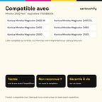 Imprimantes compatibles avec Minolta 2400 Toner Noir compatible équivalent à 1710589004 · Switch