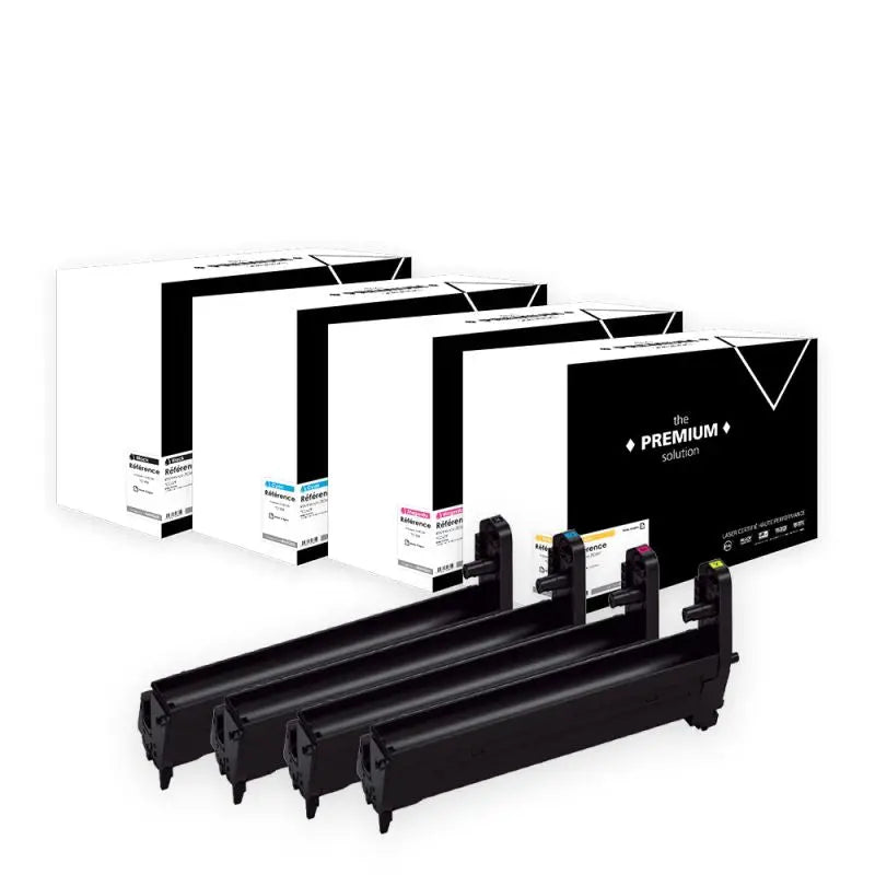 OKI C5600 Tambour Pack 4 Couleurs compatible équivalent à 43381708 43381707 43381706