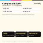 Imprimantes compatibles avec OKI C860 Toner Magenta compatible équivalent à 44059210
