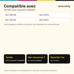 Imprimantes compatibles avec OKI C801 Toner Jaune compatible équivalent à 44643001