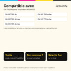 Imprimantes compatibles avec OKI 760 Toner Magenta compatible équivalent à 45396302