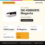 OKI 45862815 Toner Magenta compatible : caractéristiques