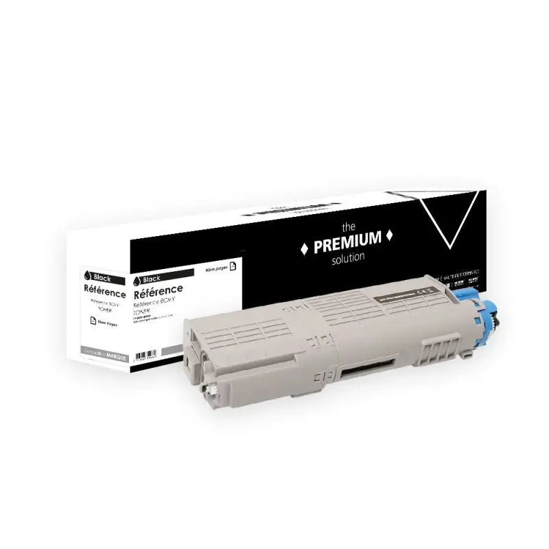 OKI 45862840, Toner Noir remanufacturé - The Premium Solution