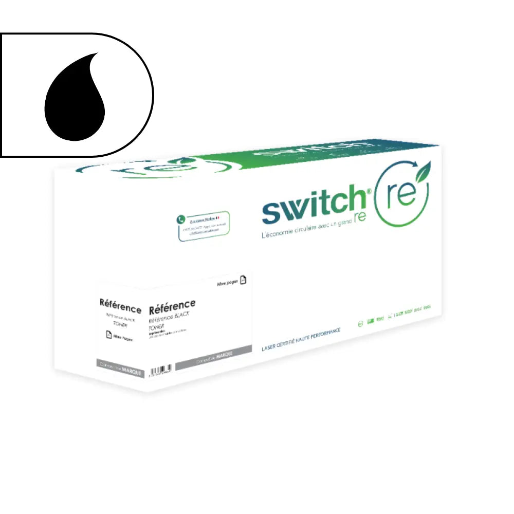 BROTHER TN-2220, Toner Noir remanufacturé - Switch RE