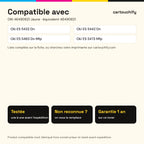 Imprimantes compatibles avec OKI 46490621 Toner Jaune compatible