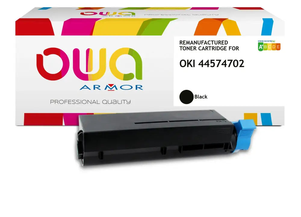 OKI B431 Std - Cartouche laser compatible - Noir - Toner remanufacturé OWA