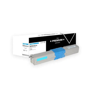 OKI C301 Toner Cyan compatible équivalent à 44973535