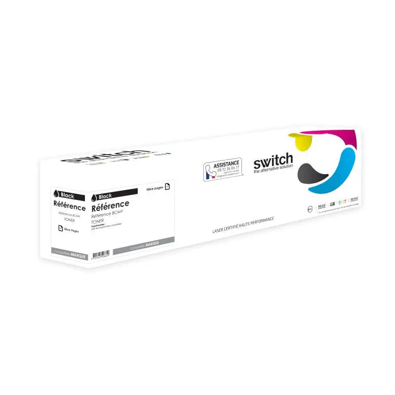 OKI C9600 Toner Noir compatible équivalent à 42918916 · Switch