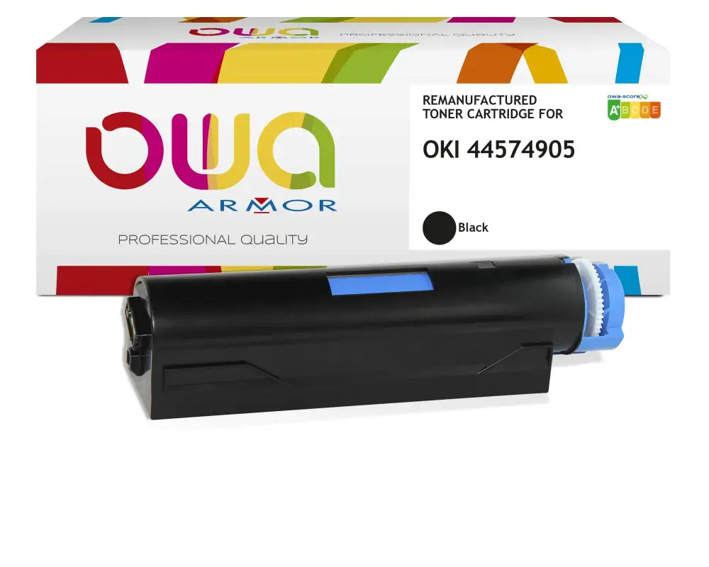 OKI ES4131 - Cartouche laser compatible - Noir - Toner remanufacturé OWA